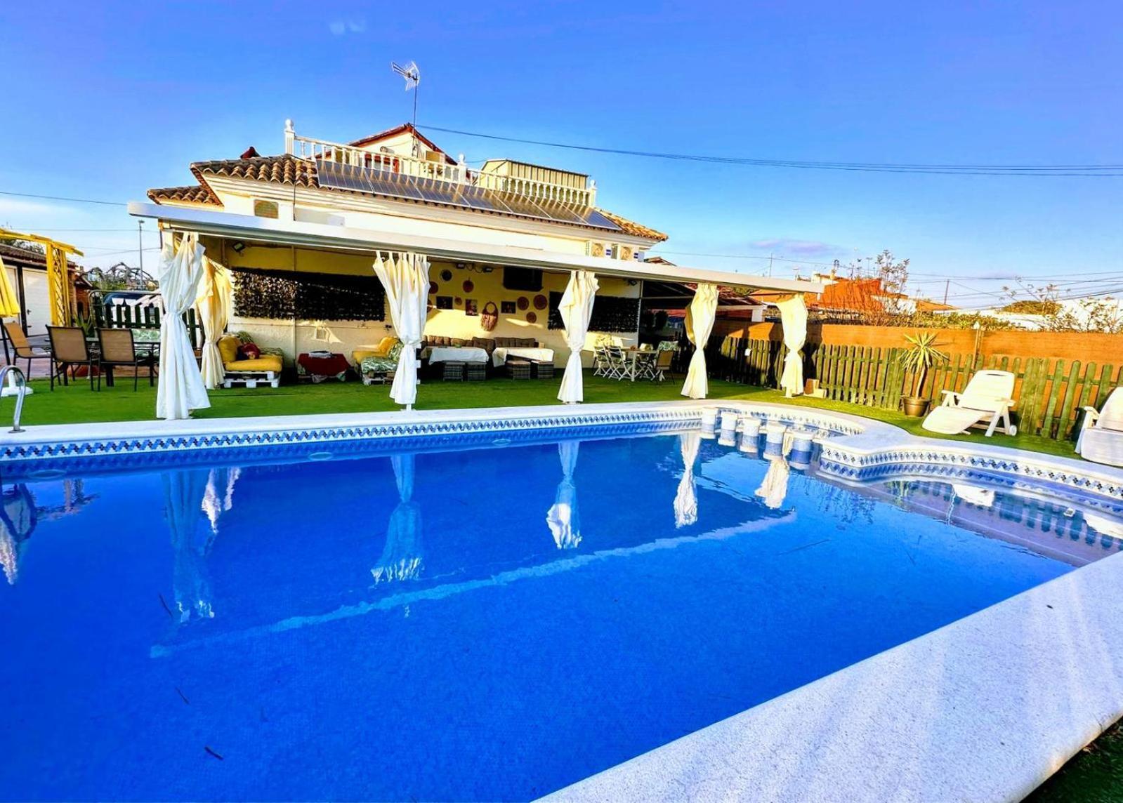 Casa Rural A 4Km De Murcia Con Piscina Y Spa Caliente Dış mekan fotoğraf