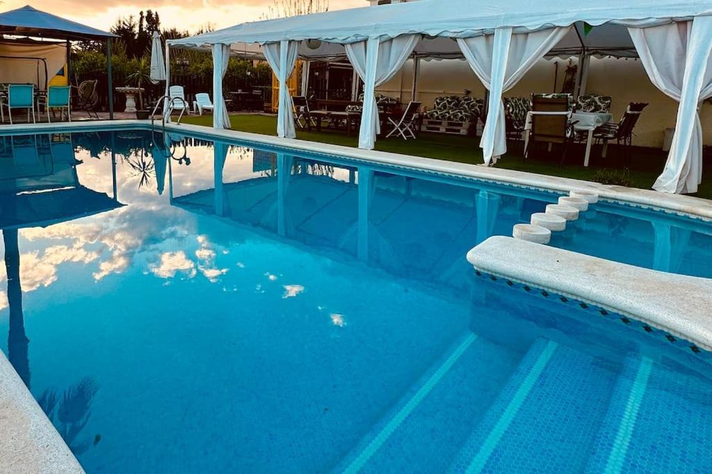 Casa Rural A 4Km De Murcia Con Piscina Y Spa Caliente Dış mekan fotoğraf
