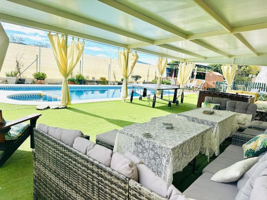Casa Rural A 4Km De Murcia Con Piscina Y Spa Caliente Dış mekan fotoğraf